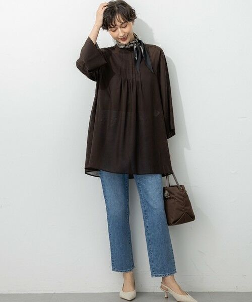 L size ONWARD(大きいサイズ) / エルサイズオンワード デニムパンツ | 【RED CARD TOKYO×23区】スリムストレート デニム パンツ | 詳細8