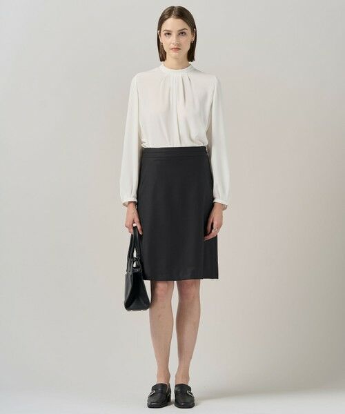 L size ONWARD(大きいサイズ) / エルサイズオンワード ミニ・ひざ丈スカート | 【新色追加・セットアップ対応】 Bahariye フレアスカート | 詳細10