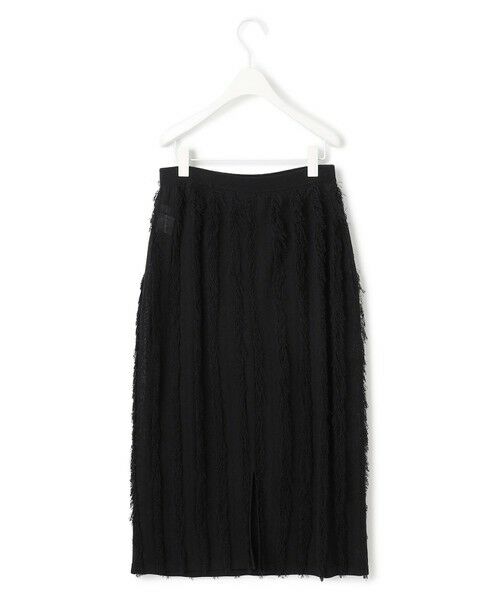 L size ONWARD(大きいサイズ) / エルサイズオンワード ミニ・ひざ丈スカート | 【洗える】カットジャガード ニットスカート | 詳細8