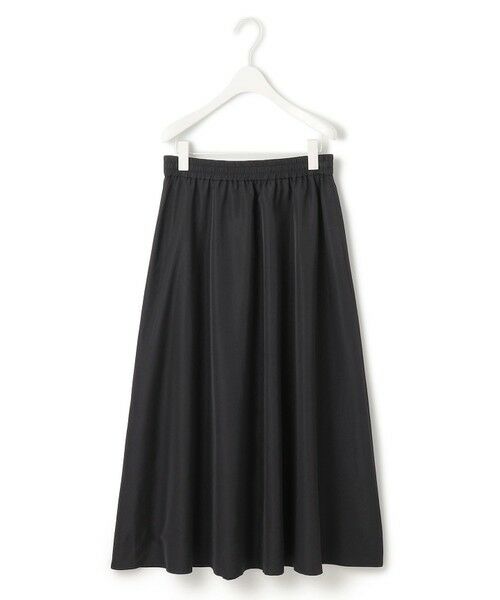 L size ONWARD(大きいサイズ) / エルサイズオンワード ミニ・ひざ丈スカート | 【UVケア・速乾・洗える】シルクエステルタフタ フレアスカート | 詳細13