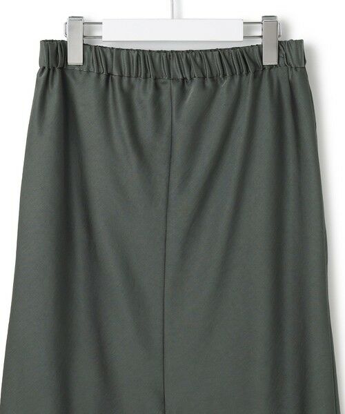 L size ONWARD(大きいサイズ) / エルサイズオンワード ミニ・ひざ丈スカート | 【洗える】テクスチャーサテン ナロー スカート | 詳細13