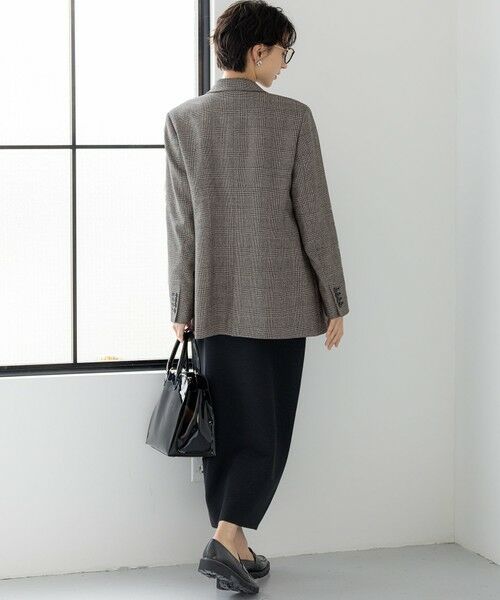 L size ONWARD(大きいサイズ) / エルサイズオンワード ミニ・ひざ丈スカート | 【洗える/吊り干しOK】ヴィスコースストレッチ タイトスカート | 詳細20