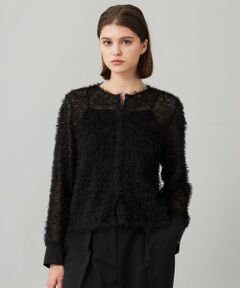 L size ONWARD(大きいサイズ) / エルサイズオンワード シャツ・ブラウス | 【洗える】 フェザーチュール ブラウス