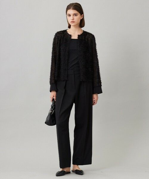 L size ONWARD(大きいサイズ) / エルサイズオンワード シャツ・ブラウス | 【洗える】 フェザーチュール ブラウス | 詳細2