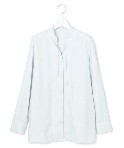 L size ONWARD(大きいサイズ) / エルサイズオンワード シャツ・ブラウス | 【接触冷感・洗える】Cu/Peソフトツイル デザインブラウス | 詳細5