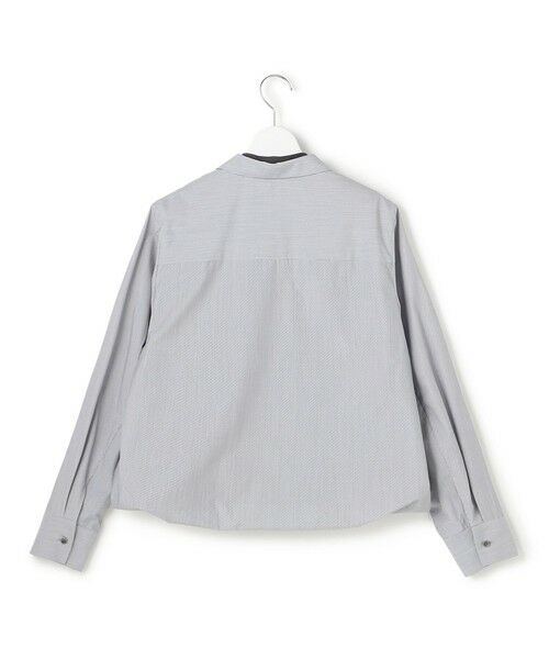 L size ONWARD(大きいサイズ) / エルサイズオンワード シャツ・ブラウス | 【洗える】レイヤードシャーティング | 詳細10