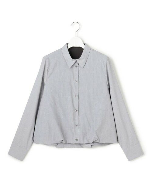 L size ONWARD(大きいサイズ) / エルサイズオンワード シャツ・ブラウス | 【洗える】レイヤードシャーティング | 詳細16