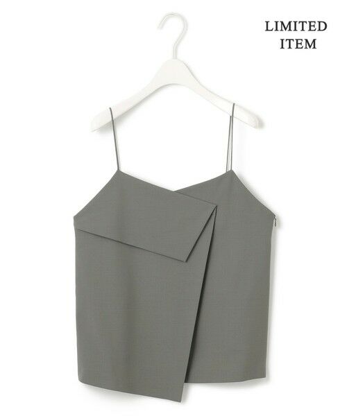 L size ONWARD(大きいサイズ) / エルサイズオンワード シャツ・ブラウス | 【WEB限定・UVカット・洗える】ウール2WAYストレッチ キャミソールブラウス | 詳細7