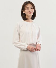 L size ONWARD(大きいサイズ) / エルサイズオンワード シャツ・ブラウス | ヌーディスバックサテン ブラウス