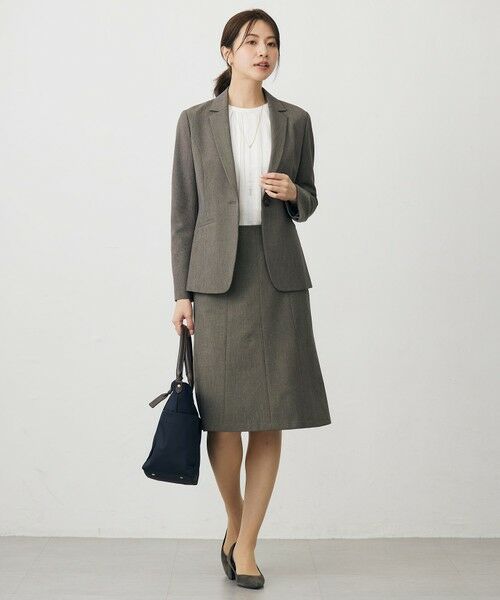 L size ONWARD(大きいサイズ) / エルサイズオンワード シャツ・ブラウス | ヌーディスバックサテン ブラウス | 詳細4