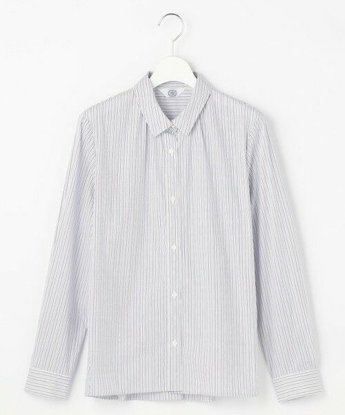 L size ONWARD(大きいサイズ) / エルサイズオンワード シャツ・ブラウス | BEZ ドビーストライプ シャツカラー ブラウス | 詳細8