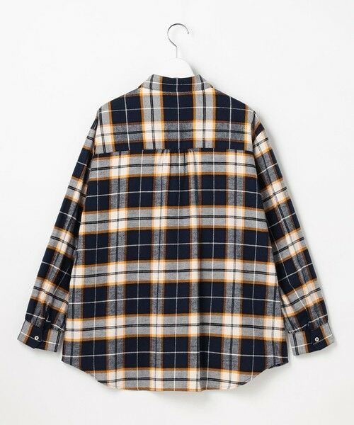 L size ONWARD(大きいサイズ) / エルサイズオンワード シャツ・ブラウス | コットン起毛タータンチェック シャツ ブラウス | 詳細12