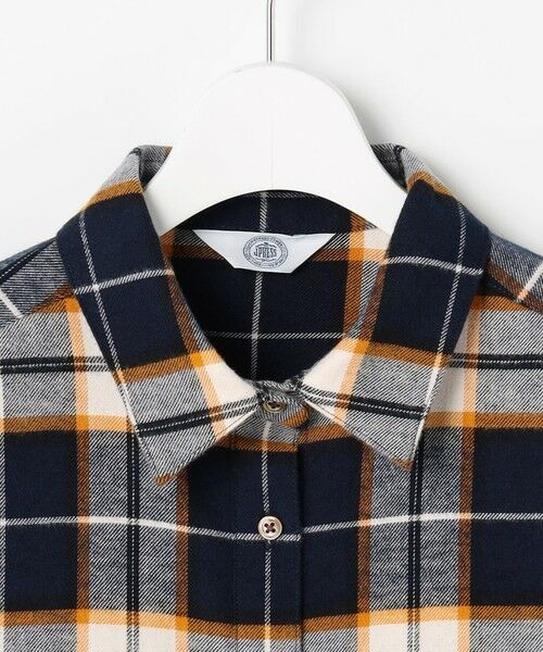 L size ONWARD(大きいサイズ) / エルサイズオンワード シャツ・ブラウス | コットン起毛タータンチェック シャツ ブラウス | 詳細13