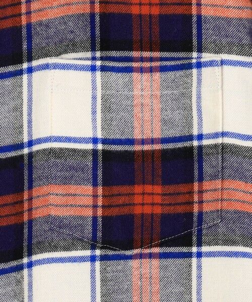 L size ONWARD(大きいサイズ) / エルサイズオンワード シャツ・ブラウス | コットン起毛タータンチェック ショート丈 シャツ ブラウス | 詳細6