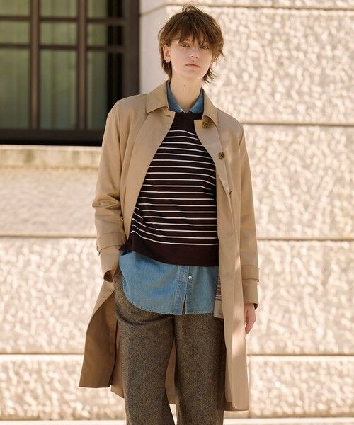 L size ONWARD(大きいサイズ) / エルサイズオンワード シャツ・ブラウス | デニム シャツ | 詳細4