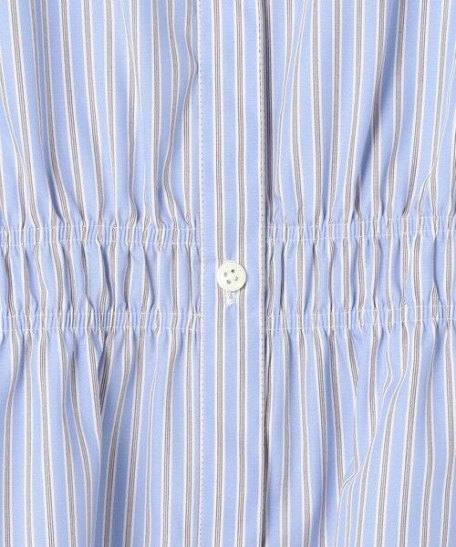 L size ONWARD(大きいサイズ) / エルサイズオンワード シャツ・ブラウス | 【WEB限定】ストライプ シャーリング ブラウス | 詳細18