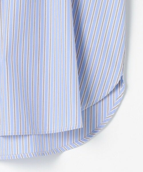 L size ONWARD(大きいサイズ) / エルサイズオンワード シャツ・ブラウス | 【WEB限定】ストライプ シャーリング ブラウス | 詳細19