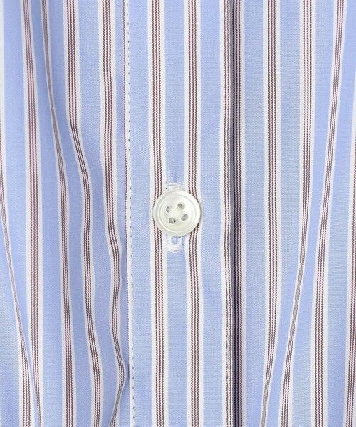 L size ONWARD(大きいサイズ) / エルサイズオンワード シャツ・ブラウス | 【WEB限定】ストライプ シャーリング ブラウス | 詳細20