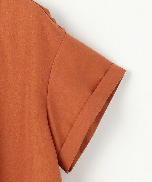 L size ONWARD(大きいサイズ) / エルサイズオンワード シャツ・ブラウス | 【洗える】バンドカラーレイヤード ブラウス | 詳細7