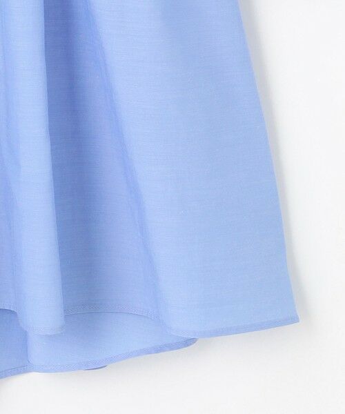 L size ONWARD(大きいサイズ) / エルサイズオンワード シャツ・ブラウス | シアーソフトシャンブレーペプラム ブラウス | 詳細11