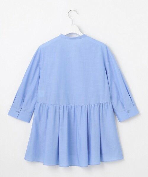 L size ONWARD(大きいサイズ) / エルサイズオンワード シャツ・ブラウス | シアーソフトシャンブレーペプラム ブラウス | 詳細12