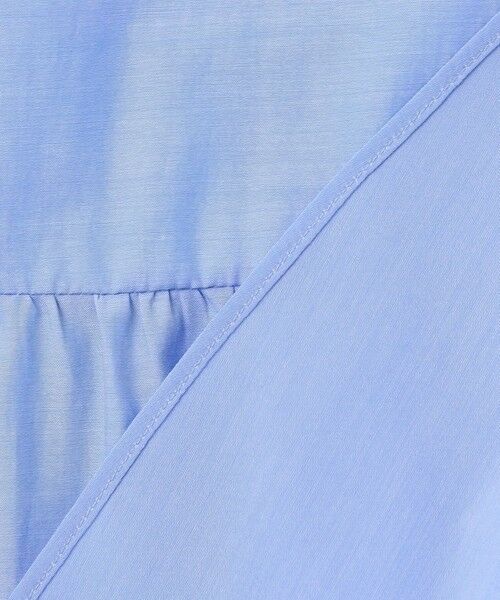 L size ONWARD(大きいサイズ) / エルサイズオンワード シャツ・ブラウス | シアーソフトシャンブレーペプラム ブラウス | 詳細14