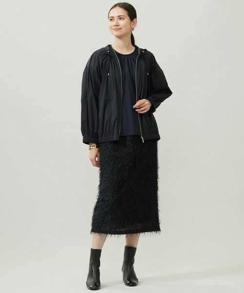 L size ONWARD(大きいサイズ) / エルサイズオンワード シャツ・ブラウス | 【カタログ掲載】シアーソフトシャンブレークロップド丈 ブラウス | 詳細13