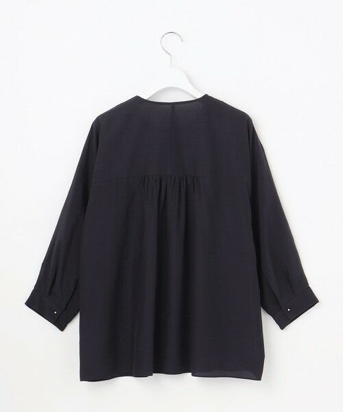 L size ONWARD(大きいサイズ) / エルサイズオンワード シャツ・ブラウス | シアージオメトリックジャカードプルオーバー ブラウス | 詳細15