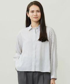 L size ONWARD(大きいサイズ) / エルサイズオンワード シャツ・ブラウス | 【SHIHOさん着用】SOMELOSドルマンスリーブ ブラウス