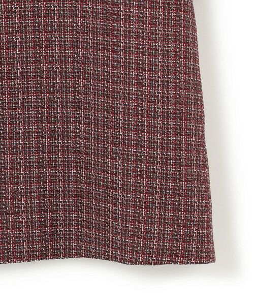 L size ONWARD(大きいサイズ) / エルサイズオンワード シャツ・ブラウス | 【洗える】ツイーディーカラーミックス ハーフスリーブ ブラウス | 詳細8