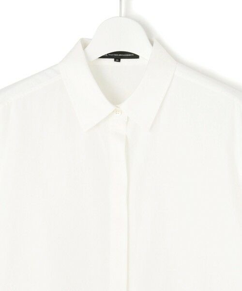 L size ONWARD(大きいサイズ) / エルサイズオンワード シャツ・ブラウス | 【見上愛さん着用/洗える】CANCLINI ハーフスリーブ シャツ | 詳細19