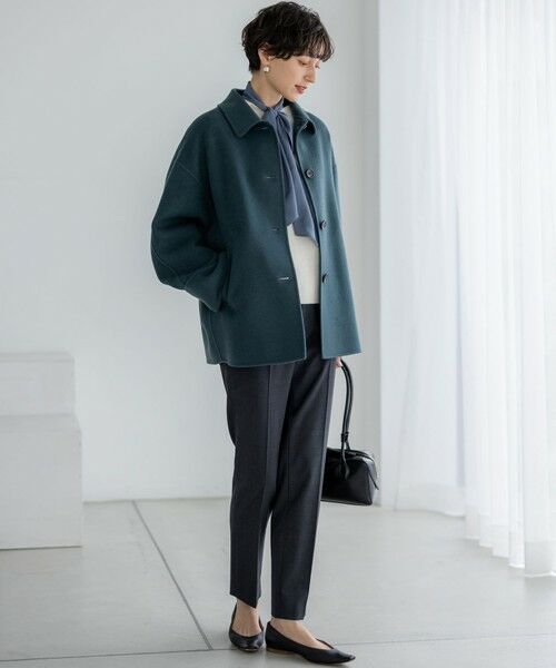 L size ONWARD(大きいサイズ) / エルサイズオンワード シャツ・ブラウス | 【見上愛さん着用/洗える】シアービエラ ボウタイ ブラウス | 詳細22