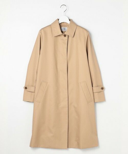 L size ONWARD(大きいサイズ) / エルサイズオンワード ステンカラーコート | コンパクトギャバ ステンカラー コート | 詳細7