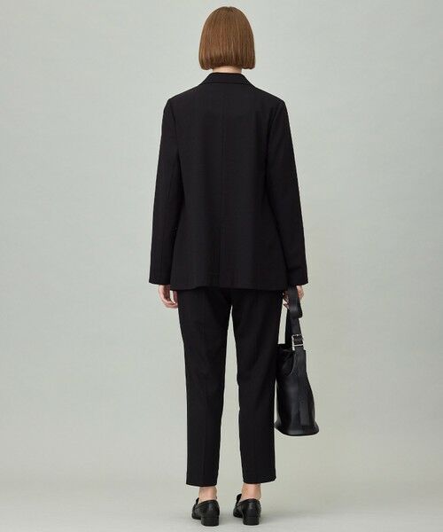 L size ONWARD(大きいサイズ) / エルサイズオンワード テーラードジャケット | ウール2WAYストレッチ ダブルブレストジャケット | 詳細23