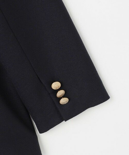 L size ONWARD(大きいサイズ) / エルサイズオンワード テーラードジャケット | モナベールツイル ダブル ジャケット | 詳細13