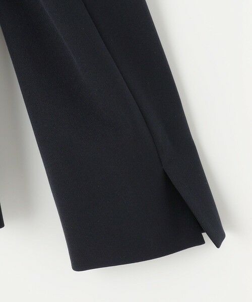 L size ONWARD(大きいサイズ) / エルサイズオンワード ノーカラージャケット | 【洗える】T/Rアルガンシルク ノーカラー ジャケット | 詳細10