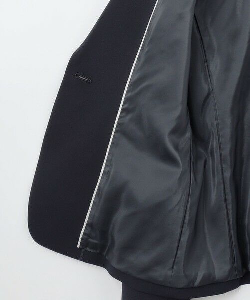 L size ONWARD(大きいサイズ) / エルサイズオンワード テーラードジャケット | 【洗える】T/Rアルガンシルク テーラード ジャケット | 詳細14