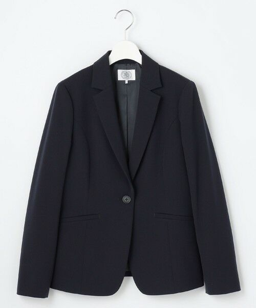 L size ONWARD(大きいサイズ) / エルサイズオンワード テーラードジャケット | 【洗える】T/Rアルガンシルク テーラード ジャケット | 詳細6