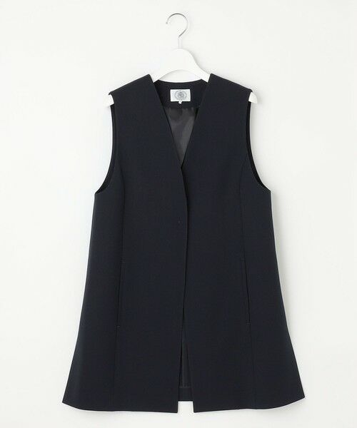 L size ONWARD(大きいサイズ) / エルサイズオンワード その他アウター | 【洗える】T/Rアルガンシルク ジレ | 詳細6