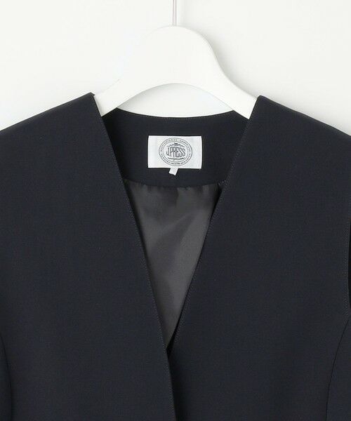 L size ONWARD(大きいサイズ) / エルサイズオンワード その他アウター | 【洗える】T/Rアルガンシルク ジレ | 詳細7