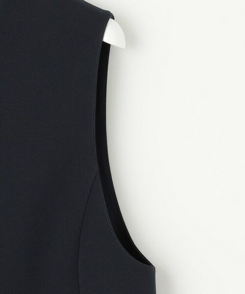 L size ONWARD(大きいサイズ) / エルサイズオンワード その他アウター | 【洗える】T/Rアルガンシルク ジレ | 詳細8