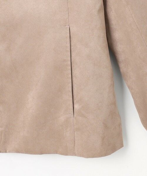 L size ONWARD(大きいサイズ) / エルサイズオンワード ブルゾン | ライトマイクロスエード ブルゾン | 詳細12