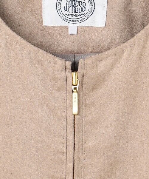 L size ONWARD(大きいサイズ) / エルサイズオンワード ブルゾン | ライトマイクロスエード ブルゾン | 詳細13