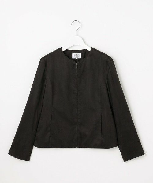 L size ONWARD(大きいサイズ) / エルサイズオンワード ブルゾン | ライトマイクロスエード ブルゾン | 詳細19