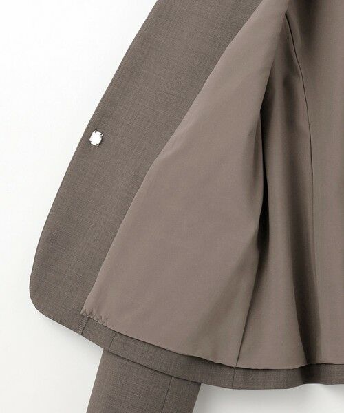 L size ONWARD(大きいサイズ) / エルサイズオンワード その他アウター | 【WEB限定・UVカット・アンチピリング】ウーステッドエステル クルーネック ジャケット | 詳細13