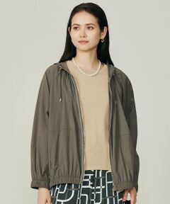 L size ONWARD(大きいサイズ) / エルサイズオンワード ブルゾン | 【カタログ掲載】ソフトナイロンリップ ブルゾン