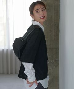 L size ONWARD(大きいサイズ) / エルサイズオンワード カットソー | 【洗える】 エアーダンボール プルオーバー