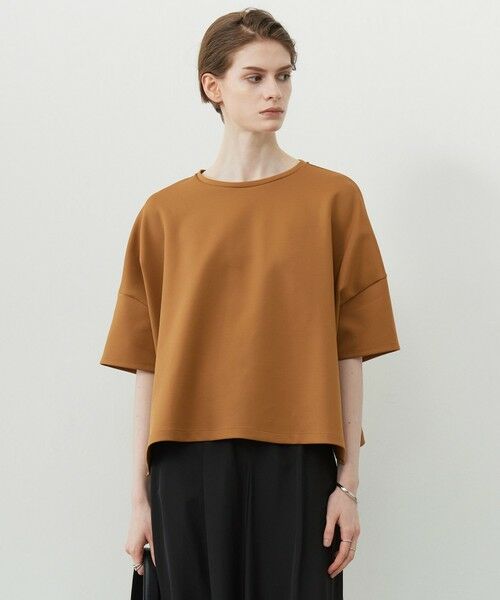 L size ONWARD(大きいサイズ)/エルサイズオンワード 【洗える】 エアーダンボール プルオーバー キャメル系 L L size ONWARD(大きいサイズ)/エルサイズオンワード 【洗える】 エアーダンボール プルオーバー キャメル系 L