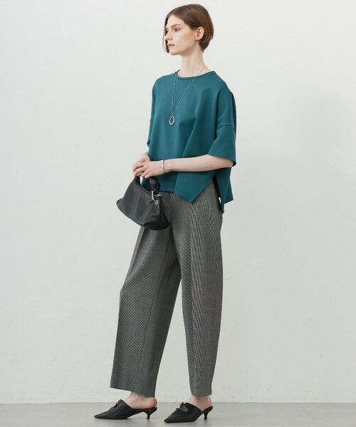 L size ONWARD(大きいサイズ) / エルサイズオンワード カットソー | 【洗える】 エアーダンボール プルオーバー | 詳細15