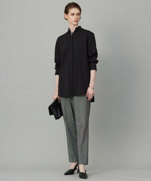 L size ONWARD(大きいサイズ) / エルサイズオンワード カットソー | 【洗える】 ブラウスライクジャージー ロングカットソー | 詳細20